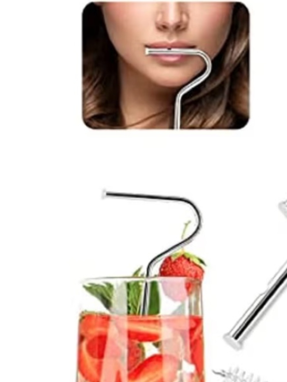 Anti-wrinkle stainless steel Straw’s